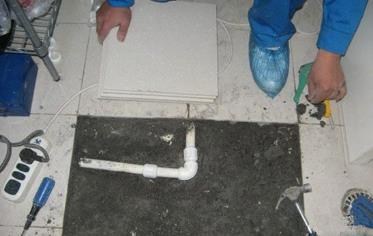 玉田漏水维修 河北邯郸卫生间地面漏水维修案例